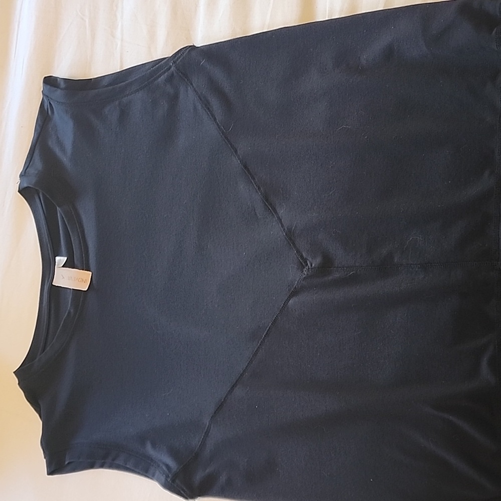 Indyeva Sleeveless Top Relaxed Fit Size S Black